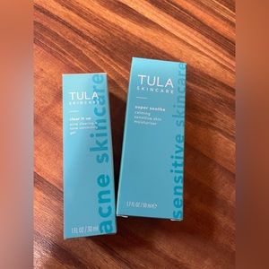 NEW unopened Tula acne clear it up and moisturizer
